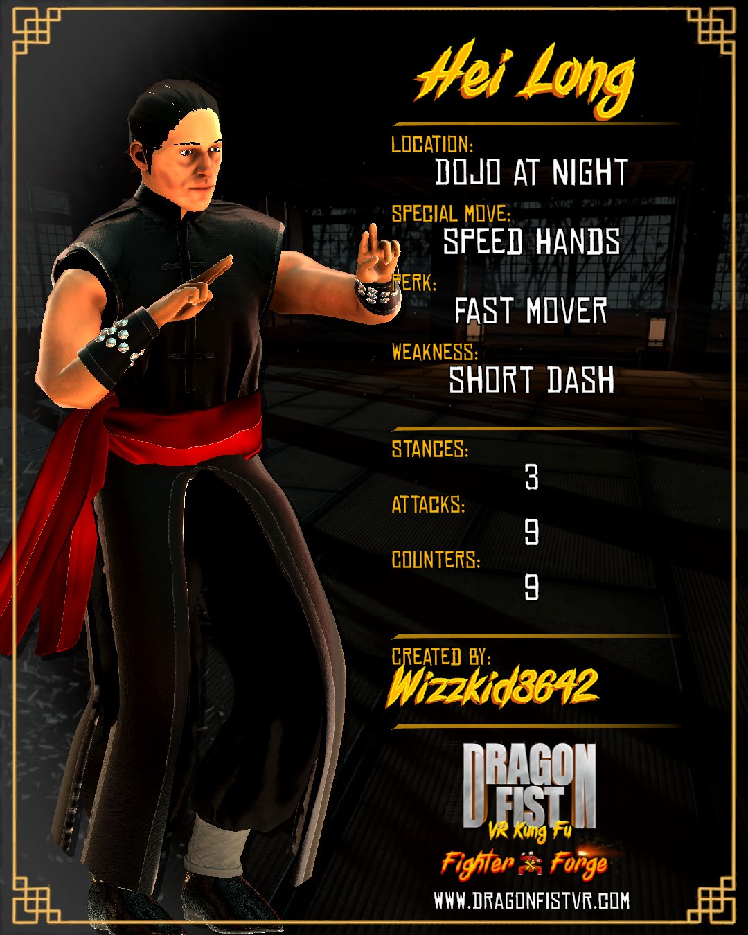 Hei Long - Created By: Wizzkid3642